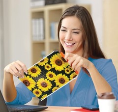 Great Papers! Bubble Mailer, Self-Sealing and Tear Resistant, Sunflowers, 6″ …