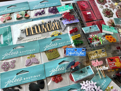 LOT #305 – 100 RARE ONLY JOLEE’S EK SUCESS 3D STICKERS & EMBELLISHMENTS