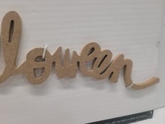 American Crafts Heidi Swapp MDF Halloween Wall Word Art Decorative Art Piece