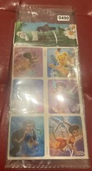 Disney Fairies Tinker Bell Motion Stickers~Sheet Size 4” X 6 1/2”~New In Package