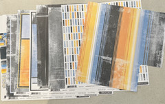 Basic Grey Dawson 12 x 12 Scrapbook Paper LOT
