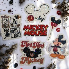 Sticker Pack | Mickey Mouse | Clear Or Holographic
