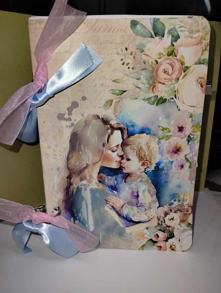 » A Mother’s Love » Junk Journal Scrapbook USA Seller