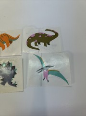 Vintage Mrs Grossman 1993 Dinosaur Stickers Set Of 6 Sheets As Shown