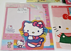 MIX RARE & VINTAGE SANRIO LOT HELLO KITTY STATIONERY STATIONARY LARGE SET