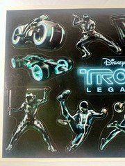 Disney Movie Club Tron Legacy Stickers