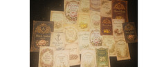 23pc french soap ad vintage junk journal DIE CUT Ephemera Tag Collage Bridgerton