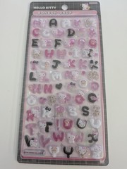 Sanrio BONBON DROP Seal moji Sticker Set 8pcs Hello Kitty Kuromi Japan Rare