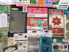 HUGE SCRAPBOOK LOT~Mixed Themes~Paper-Folder-Stamps-Dies-Stickers & More~NEW