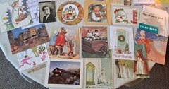 Junk Journal Ephemera Card Making Lot (D) Nice Holiday Mix