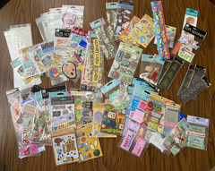 HUGE DIMENSIONAL Scrapbooking STICKER LOT – Holidays School Vacation Stickers