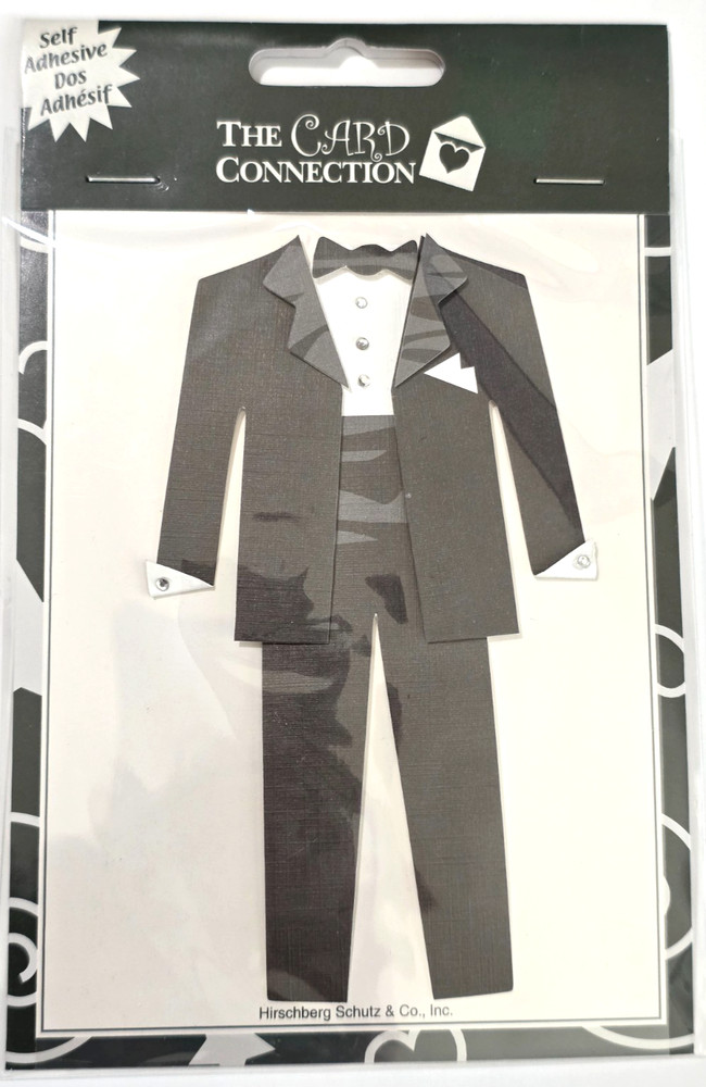 The Card Connection Self-Adhesive Embellishments – TUXEDO