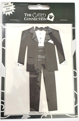 The Card Connection Self-Adhesive Embellishments – TUXEDO