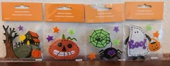 4 Packs Felt Stickers 4 Crafts, School, Parties Ghost, Spider – Halloween #65