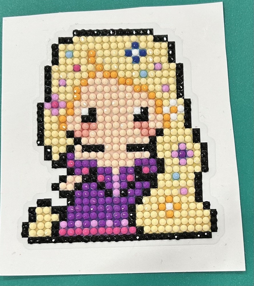 New! Rapunzel STICKER Princess Tangled Diamond Art Decor Scrapbooking Disney