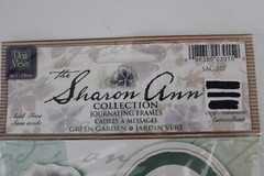 Die Cuts With A View Sharon Ann Collection Journaling Frames Green Garden Crafts