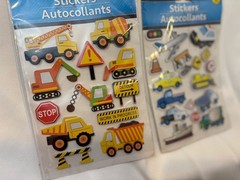 Jot Pop-Up Construction and Transportation Stickers 2-Pack
