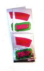 Vintage Stickers Hambly Studios Foil Mylar Sticker Mod 80s Sports