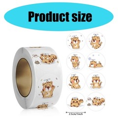 500 Pcs/Roll Rewards Stickers Cartoon Insect Stickers Animal Stickers for Kids