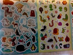 Stickers Animals 1000 Stickers, New, 3 Pages