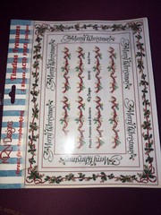 Lot Of 2 NRN Designs Christmas Holiday Sticker Sets