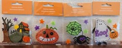 4 Packs Felt Stickers 4 Crafts, School, Parties Ghost, Spider – Halloween #65