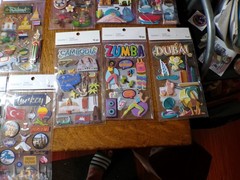 RECOLLECTIONS DIE-CUT STICKERS LOT OF [16] DIFFERENT [LOWEST ON eBay] FREE SHIP!