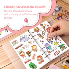 Reusable Sticker Collecting Album Book Accessories Activity Multipurpose100Sheet