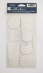 Sticko Milk & Chocolate Chip Cookies Food Drink Dessert Scrapbooking Stickers