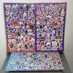 Trolls World Tour 3 Regular Sticker Sheets CHECK ALL PHOTOS FOR THE CONDITION