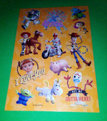 Disney Pixar Toy Story Sticker Sheet SandyLion Scrapbooking