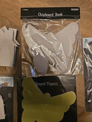 Chipboard cutouts various designs – see pictures