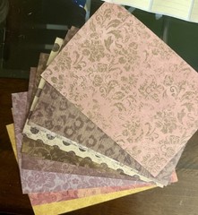 Antique Inspired Junk Journal Kit Multimedia Ephemera Scrapbook, Paper Crafts