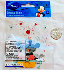 Disney.com stickers fireworks Mickey Mouse Minnie watching romantic
