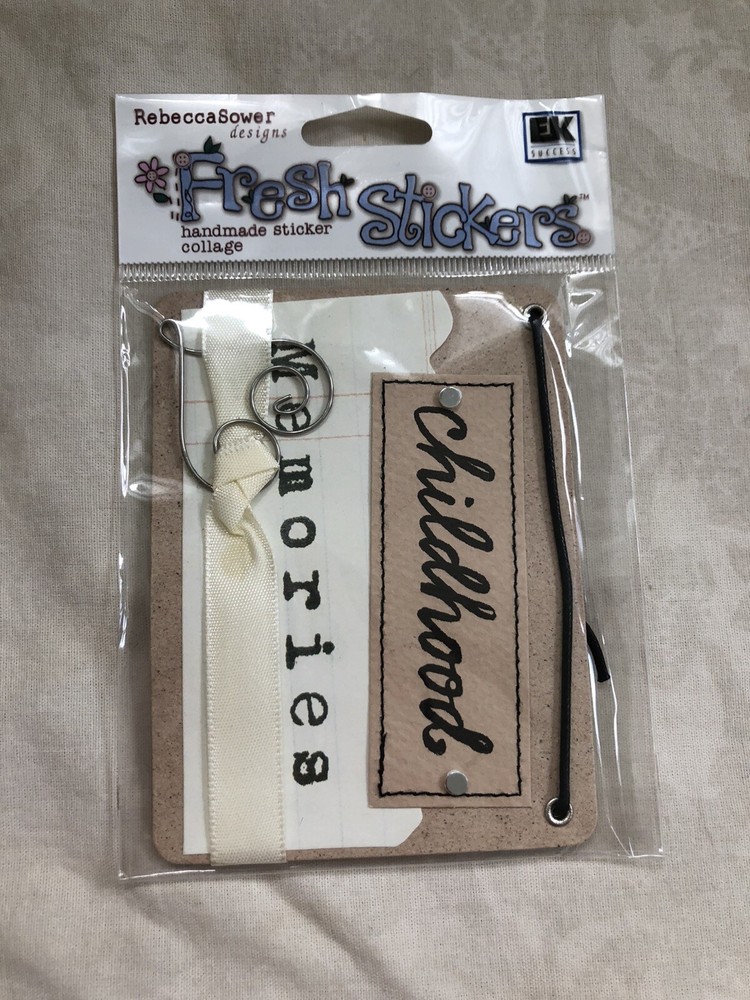 EK Success Fresh Stickers Reflections Childhood Memories Rebecca Sower Designs