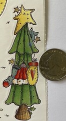 HEAVENLY CHRISTMAS Sticker (6pc)Provo•Holiday•Santa •Snowman•Angel•Season•Winter