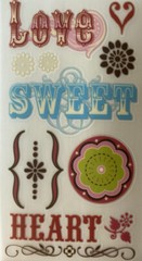 STARBURST LOVE Rub-Ons(3”x6”) MME•Love•Sweet•Heart•Flowers•Brackets •Shapes•Kias