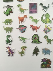 Dinosaur Stickers Funny Joke Sticker Tyrannosaurus Rex Kids Boys Girls – 50 Pcs