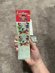 Vintage Disney Stickers – Sandylion – Mickey, Little Mermaid, Aladdin 1990s