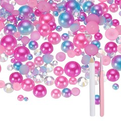 60g Half Pearl Rhinestones, Frozen Series
