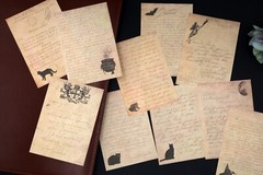 retro handwriting paper | magic element vintage style Paper, junk journal
