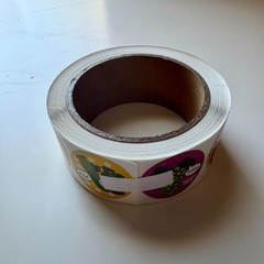 Trader Joe’s Talking Fruit Stickers Full Roll – Rare Limited Edition
