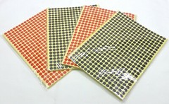 6mm Round Sticker Packs (408 Count Per Sheet)