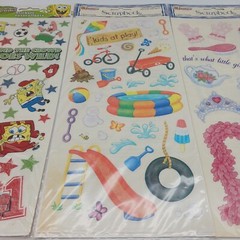 SpongeBob Squarepants & Summer 3 Packs Sandylion Stickers