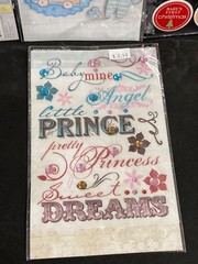 4 Packages Baby Boy Theme Scrapbooking Stickers and Transfers K&C Me & My BIG +