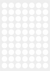 White Color Coding Stickers 1050 PCS 0.75 Inch Round Paper Labels for Crafts