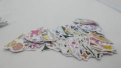 200 Pcs Cute Stickers Hello Kitty Cat and Kawai Theme Assorted 2 Packs