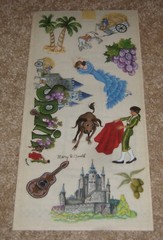 Stamping Station Clear Sticker Sheet ~ Travel….Spain (2003)