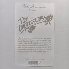 Lot of 3 Mrs. Grossman’s Posh Impressions Shells Asian Landscape Sticker Mods