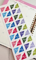 Laundry,Cleaning, Dish Wash,Vacuum,Car WashHandmake Erin Condren Planner Sticker